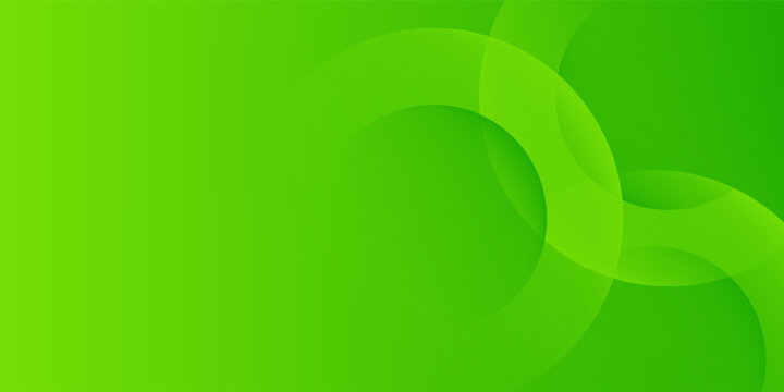 green background with nice and modern circle pattern