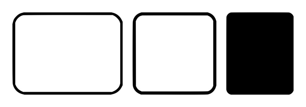 Flashcard icon set with bright solid black icon on neutral white background featuring education, learning, card with study and memory with teaching tool and memory aid