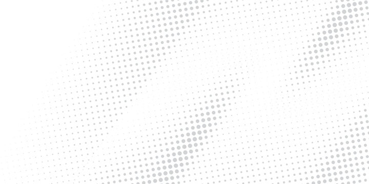 Modern dotted curved abstract shapes. Dotted pattern in halftone theme. Curved and twisted abstract gradients. Vector design element in black and white color. eps10