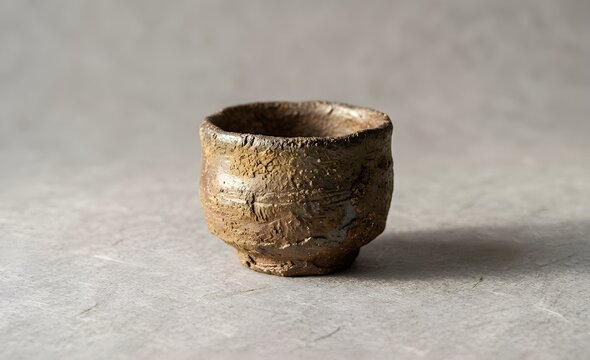 Small Japanese sake cup, traditional choko