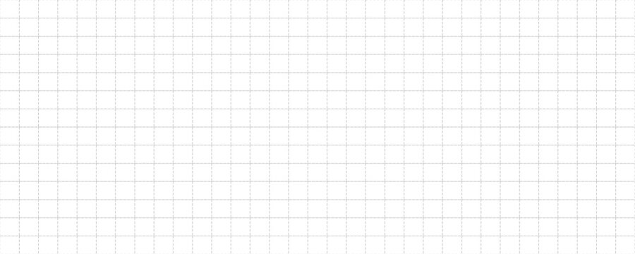 Seamless checkered paper texture. Journal planer page with dotted grid. Simple square graph pattern. Retro bullet notebook background. Repeated school math sheet wallpaper. Vector workbook template