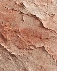 Fototapeta premium Close-up of smooth clay surface with subtle handcrafted variation, organic terracotta texture capturing artisanal material feel perfect for ceramic design and natural craft concept