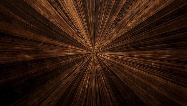 Abstract Wooden Starburst Pattern Background