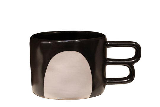 Brown ceramic mug