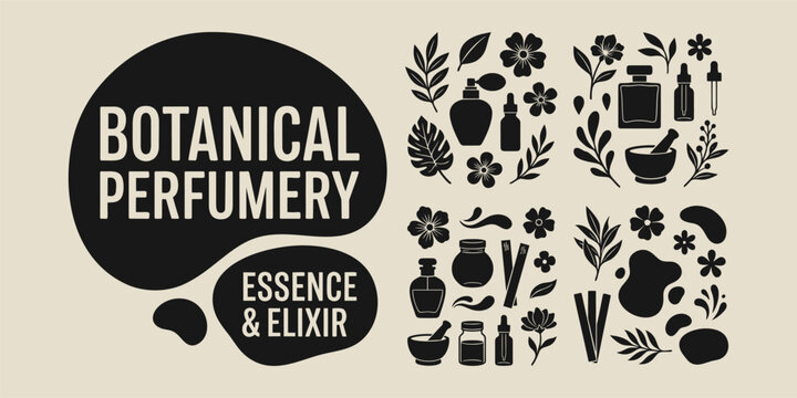Floral Perfumery Essence and Elixir Set