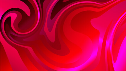 Abstract red and magenta liquid marble background with dynamic fluid swirls | Vibrant pink and crimson gradient fluid art texture for luxury backdrop.
