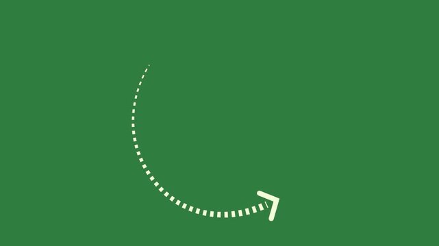 green screen arrow smiley face circle clock icon small dot animated chromakey expression design cartoonish gesture colorful elements layers