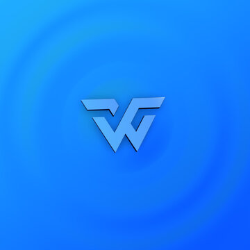 Square Water Ripple Logo Reveal for High-Impact Minimalist Social Media Ads
