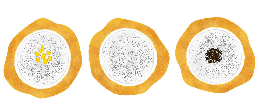 Traditional Indonesian Pancake Illustration &ndash; Serabi Solo (Solo Coconut Rice Pancake), Authentic Indonesian Sweet Snack, Jajanan Pasar Dessert, Traditional Street Food Artwork