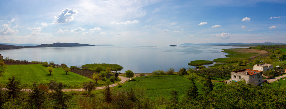 Lake Eber, located within the borders of Afyonkarahisar, is the 12th largest lake in T&uuml;rkiye. Its deepest point is 21 meters.