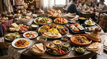Obraz premium traditional food