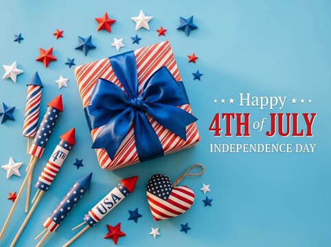 Jul 4 independence day gift fireworks patriotic usa celebration