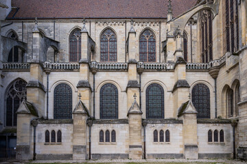 Sens Cathedral is a Catholic cathedral located in the city of Sens, in Burgundy-Franche-Comté, in eastern France. © Joan Vadell
