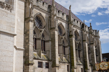 Sens Cathedral is a Catholic cathedral located in the city of Sens, in Burgundy-Franche-Comté, in eastern France. © Joan Vadell
