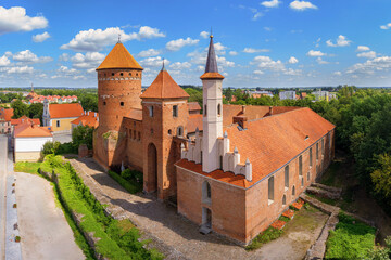 Zamek biskupów warmińskich w Reszlu. © Janusz Lipiński
