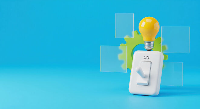 Innovation activation background for idea rollout helps teams present change adoption, launch readiness and process enablement in training, product management and business transformation materials