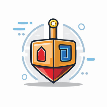 Dreidel Illustration