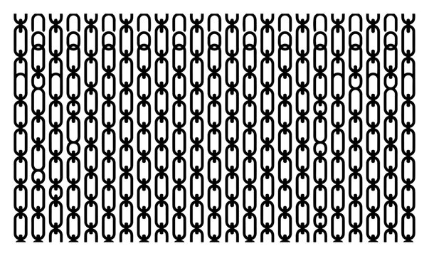 Vertical metal chains seamless pattern vector background