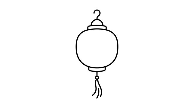 Chinese Lantern Decoration Hanging Object.