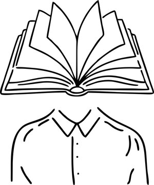 Nine symbolic line drawings illustrating diverse states of human consciousness.