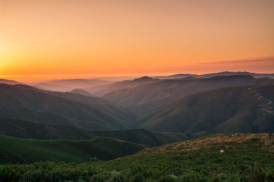 Sunset Over Serra da Arada