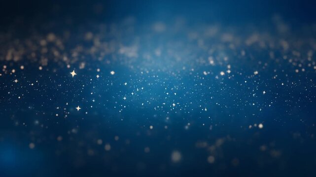 Gentle star like bokeh clusters glimmering weightless motion blurred light orbs cinematic ambience