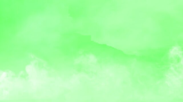 Vibrant green abstract background with white cloudy texture and soft gradient effect