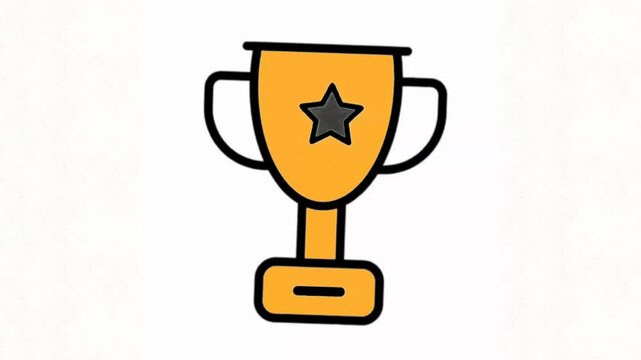 silver cup with gold trophy