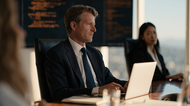 A threat attribution working group at a cybersecurity firm presents multi-source evidence linking a malicious campaign to a known nation state threat actor during an autumn