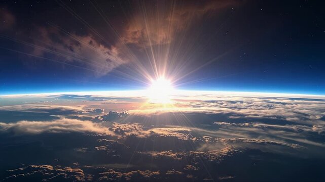 Radiant streaks gentle illumination cosmic dust clouds minimal harmonic cinematic ambience