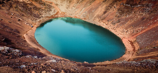 Crater in Iceland © Matas