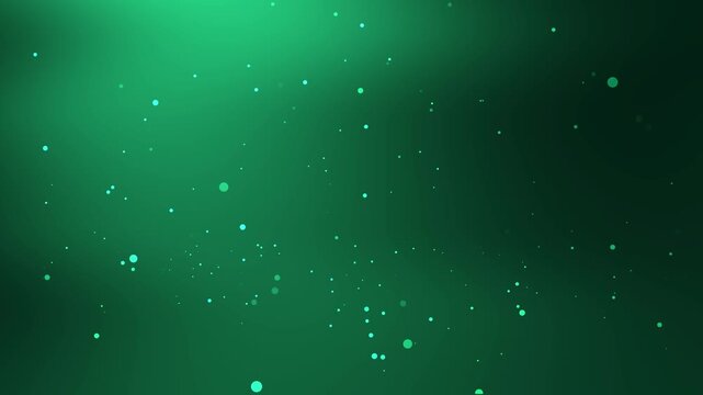 saint patrick's greeting footage background with bright background color combine soft blurry light particles, perfect for abstract digital wallpaper or background for various design projects.