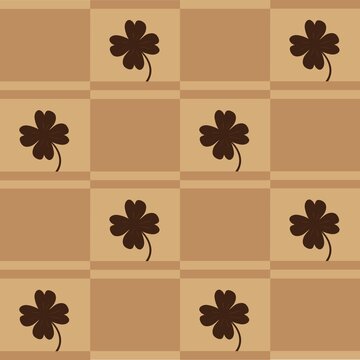 set of four leaf clover