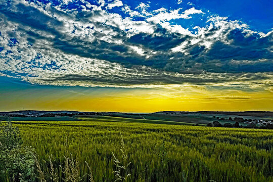 Abends im Kraichgau