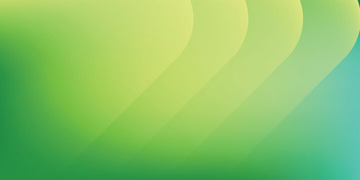 Template banner with green gradient color. design with liquid shape and line. Abstract design ilustrator