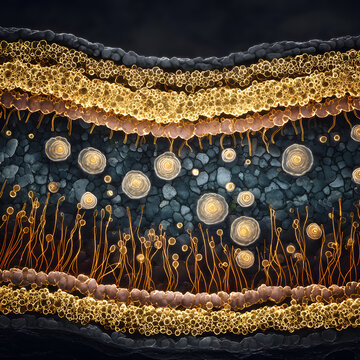 Golden gut lining repair tight junctions mucosa epithelium gut lining repair tight junction mucosa epithelium cellular layer lipid bilayer microvilli mucus layer intestinal cell epithelial cell