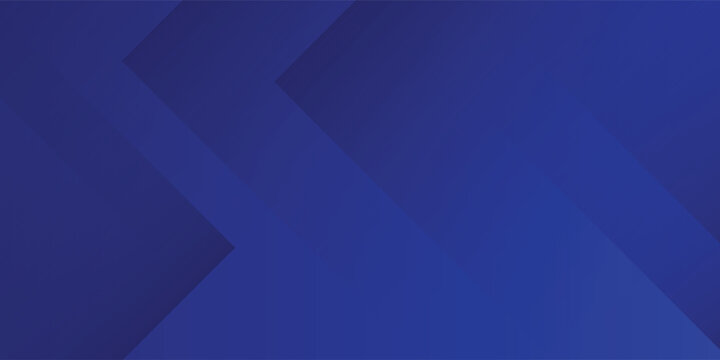 Abstract blue background with glowing geometric lines. Modern blue gradient square shape design. Futuristic technology concept.