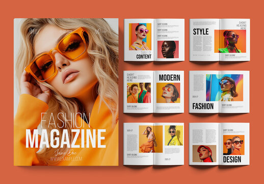 Fashion Magazine Design