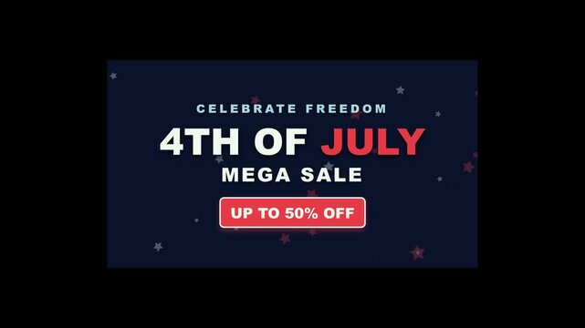 Celebrate Freedom This 4th of July With Our Mega Sale, Offering Up to 50% Off Your Favorite Items
