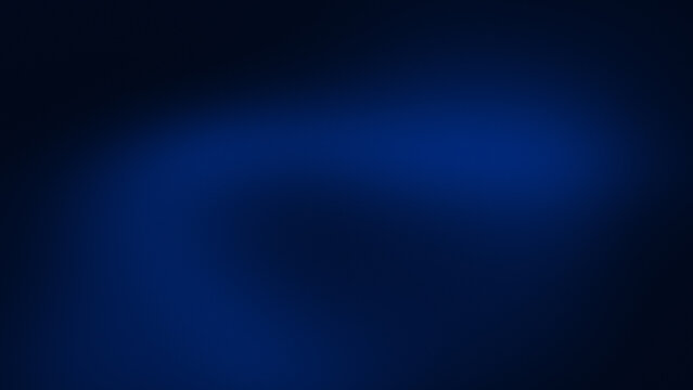 Abstract navy blue gradient background black. Blue liquid gradient image, blurred lights and flashes. Soft color transitions. Technology, innovations, big data, and artificial intelligence 