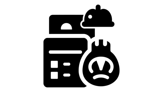 Black icon representing partition management software, with a calculator-like object and a segmented sphere.
