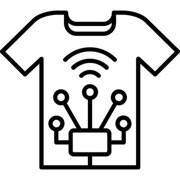 Smart Clothing Icon