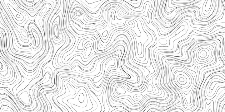 topographic wave pattern seamless black and white