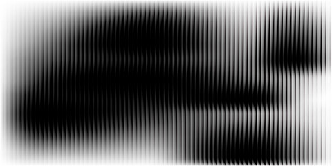 A striking monochrome abstract image with vertical lines forming a dynamic pattern in black and white, offering a bold visual impact and artistic flair. © Ribut
