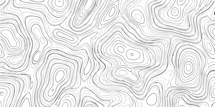 topographic wave pattern on white background contour