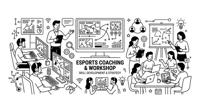Esports Coaching and Workshop Session for Skill Development and Strategy.