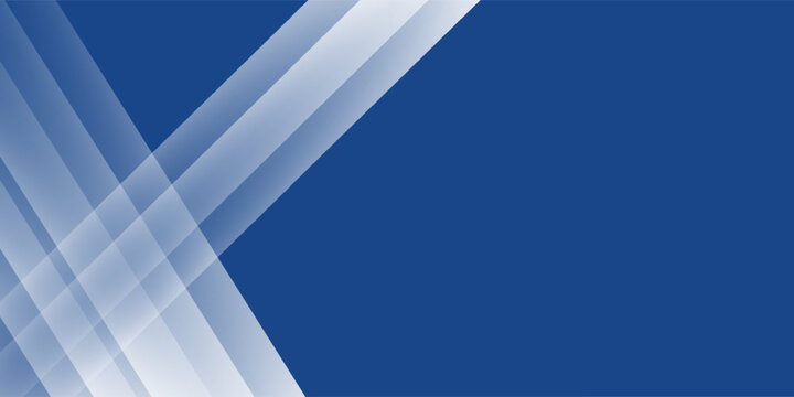 Abstract bacgkround blue and white gradient. Modern blue abstract rectangle box lines background for presentation design, banner, brocure, and business card