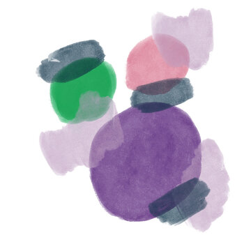 Watercolor Painting Abstract