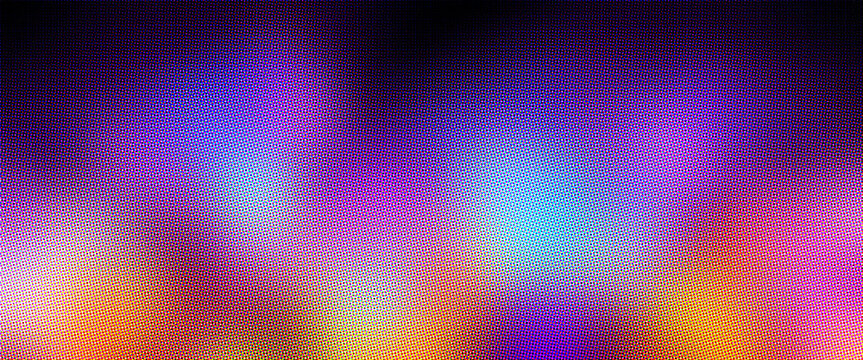 Abstract neon bokeh background, vibrant purple and blue blurred light texture, glowing colorful gradient for digital art