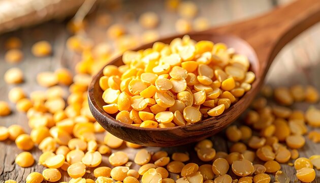 Yellow split lentils
